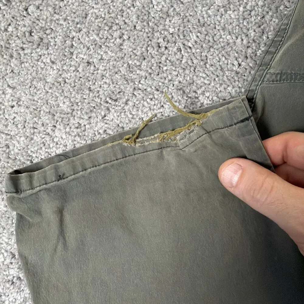 Kuhl Revolvr Pants Mens 38x36 Olive Patina Dyed Hiking Cargo Gorpcore Faded